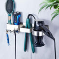 Hair Straightener Holder Wall Mounted - Stainless Steel Hairdryer
