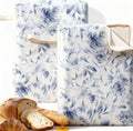 Wide Zipper Access Beeswax Bread Bags 2 Pack XL - Keep Bread Fresh