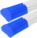 Driveway Markers Snow Stakes 48 in Blue Plow Stakes - Visible Night