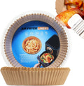 Non-Stick 8 Air Fryer Liners - Oil Resistant