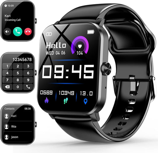 Answer Calls, Track Fitness - Smartwatch IP68