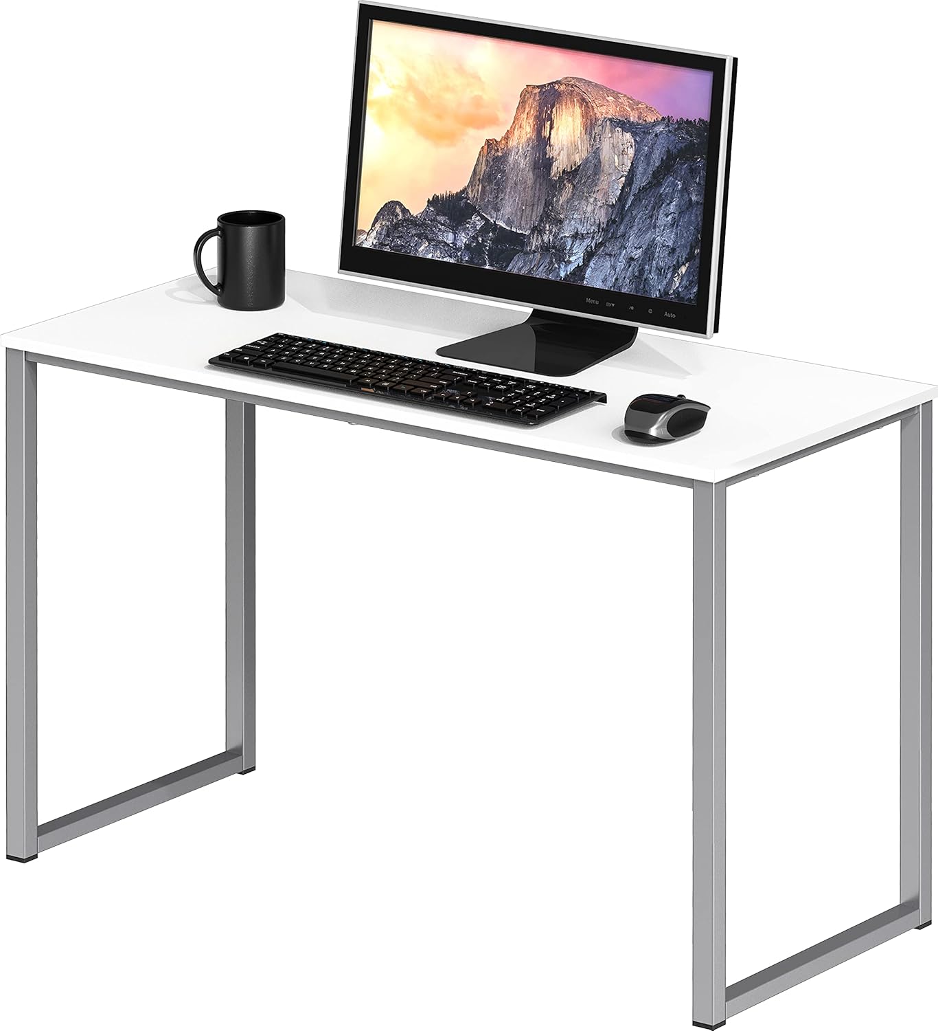 SHW Mission 32-Inch Home Office Computer Desk for Small Spaces
