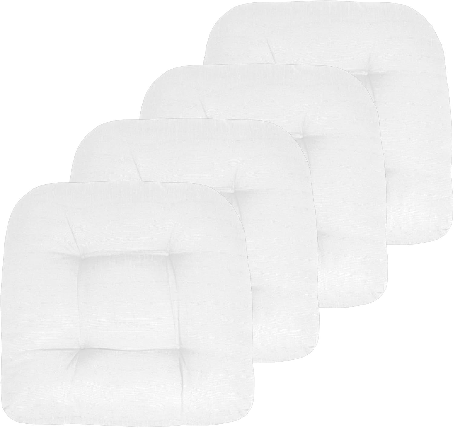 Sweet Home Collection Patio Cushions for Outdoor Chairs Comfort