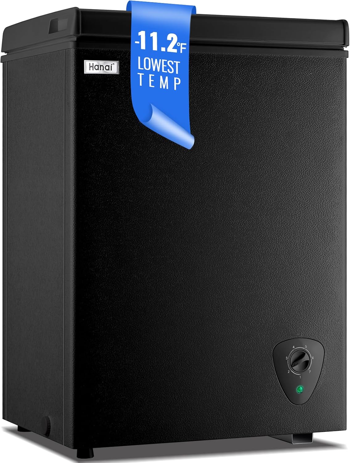 WANAI Deep Freezer Mini Compact Chest Freezer for Home Use