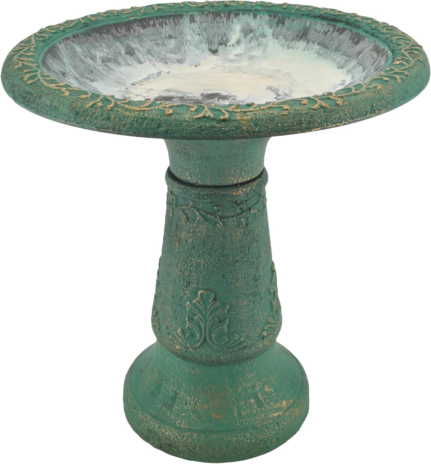 BB04 Fiberclay Bird Bath Outdoor Garden Decor for Your Yard