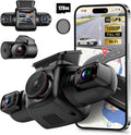 360 Degree 4-Channel Dash Cam Front Rear Left Right - Full Coverage