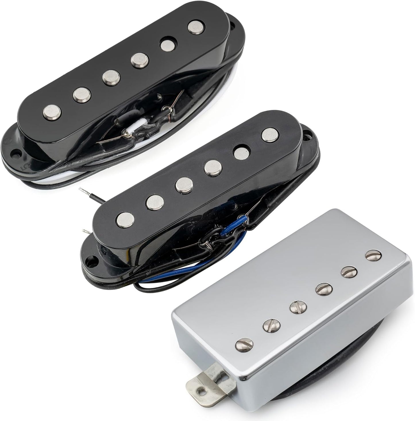 Musiclily Pro ST-60SE Alnico 5 Pickups Set for Strat Guitars