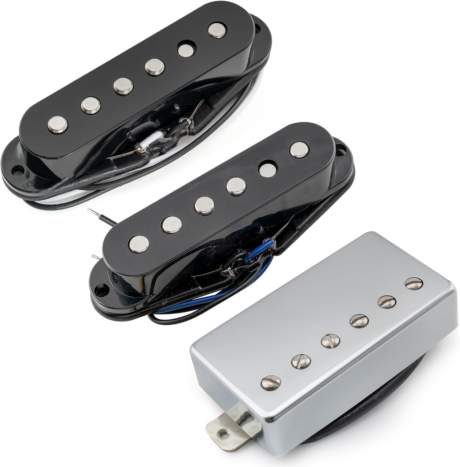 Musiclily Pro ST-60SE Alnico 5 Pickups Set for Strat Guitars