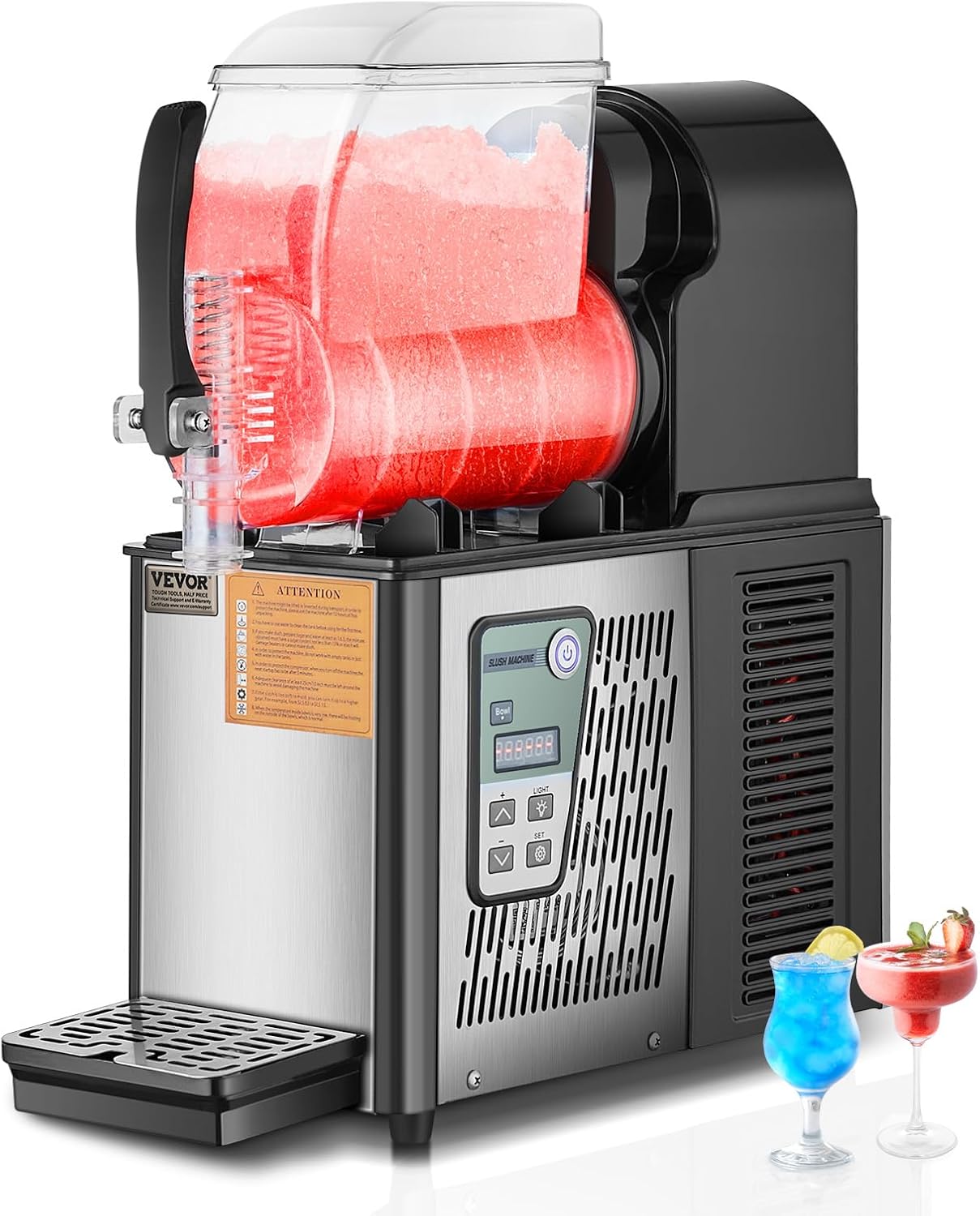 VEVOR 4L Stainless Steel Slushie Maker