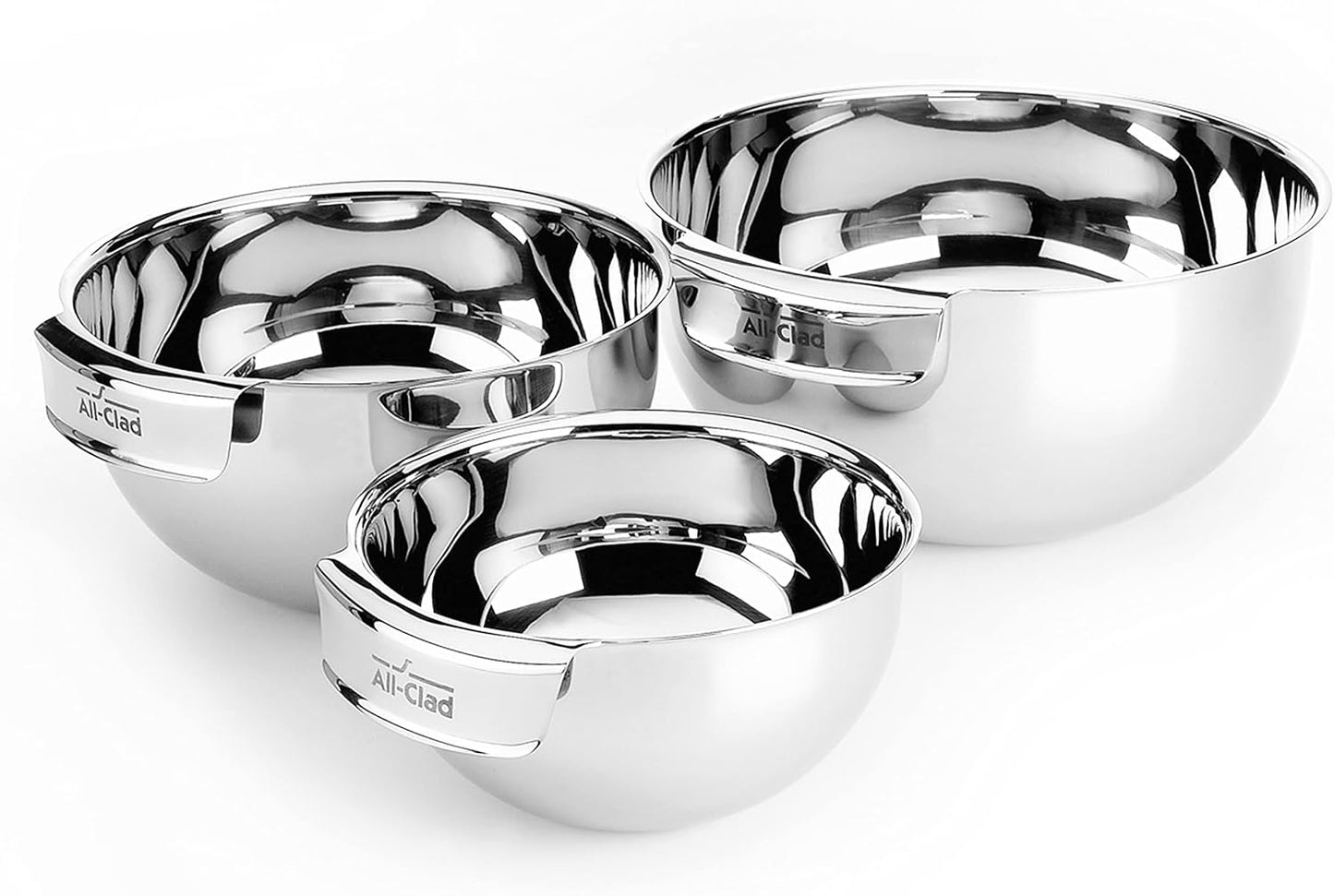 All-Clad Stainless Steel Mixing Bowls Set for Every Kitchen