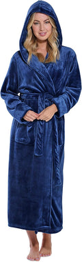 Turquaz Plush Robes For Women - Soft Warm Fleece Bathrobe Comfort Made