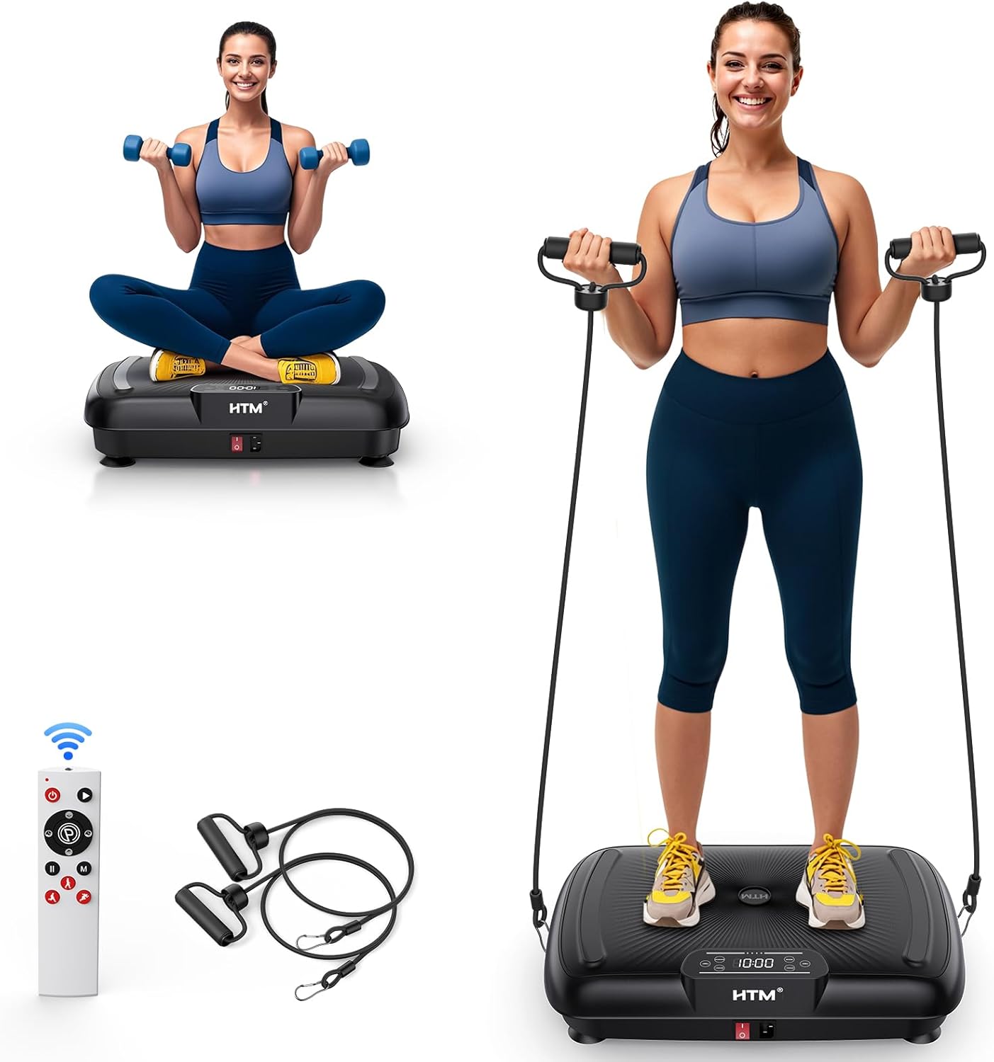 Vibration Plate Exercise Machine for Weight Loss & Toning