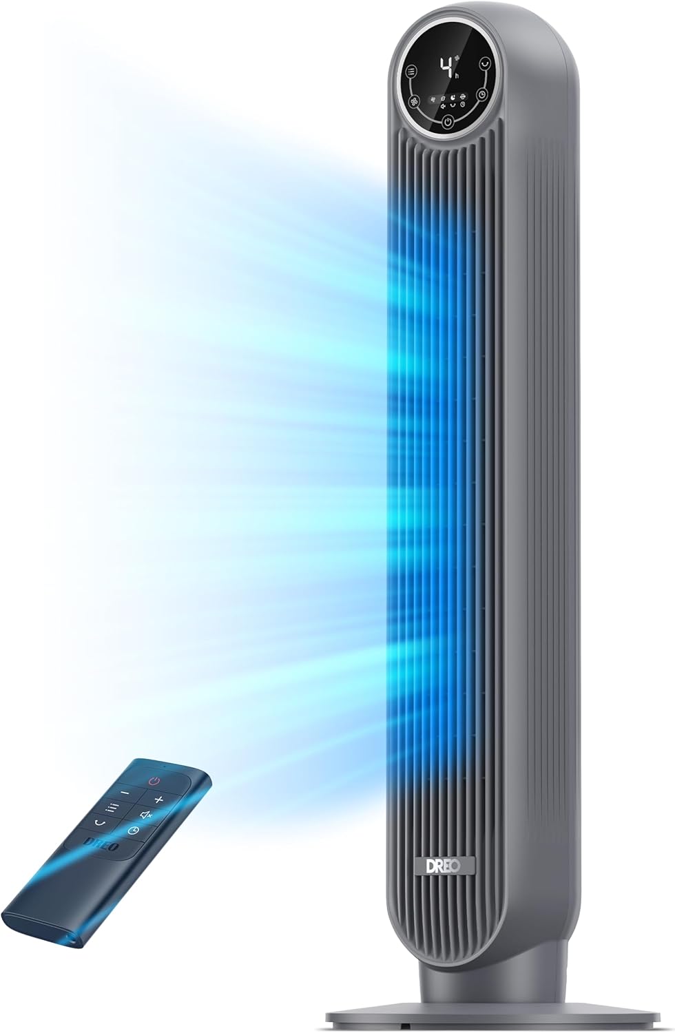 Dreo Tower Fan for Bedroom with 90 Oscillation and 4 Modes