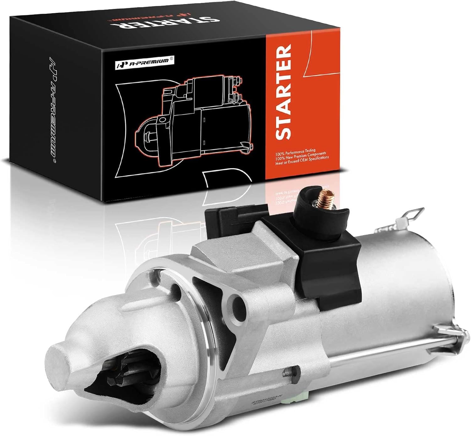 A-Premium Starter Motor for Honda Accord, CR-V, Civic & TSX