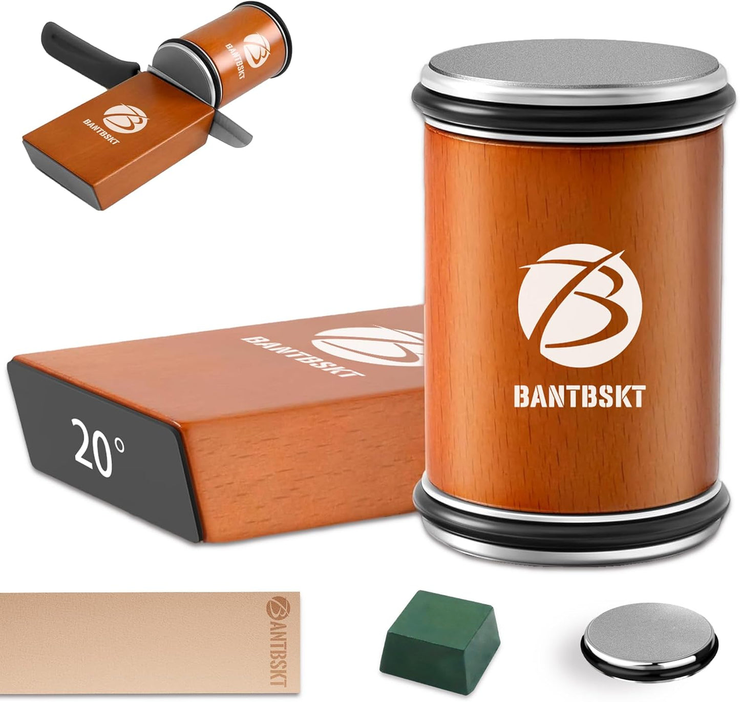 Professional Rolling Knife Sharpener Kit for Kitchen Knives