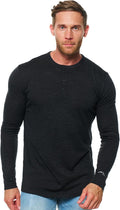 Merino Wool Base Layer Mens - Soft 100% Merino Thermal Shirt