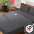 Heated Mattress Pad Twin XL Quilted Electric Bed Warmer - Deep Pocket