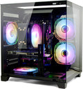 LXZ Gaming PC Desktop with I5-12400F and RTX 3050 for Gamers