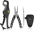 Booms Fishing F07 Fishing Pliers Hook Remover and Fish Gripper