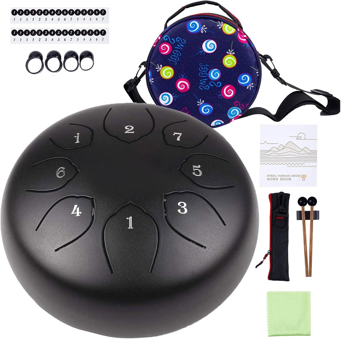 Steel Tongue Drum Kids Instrument for Meditation and Education