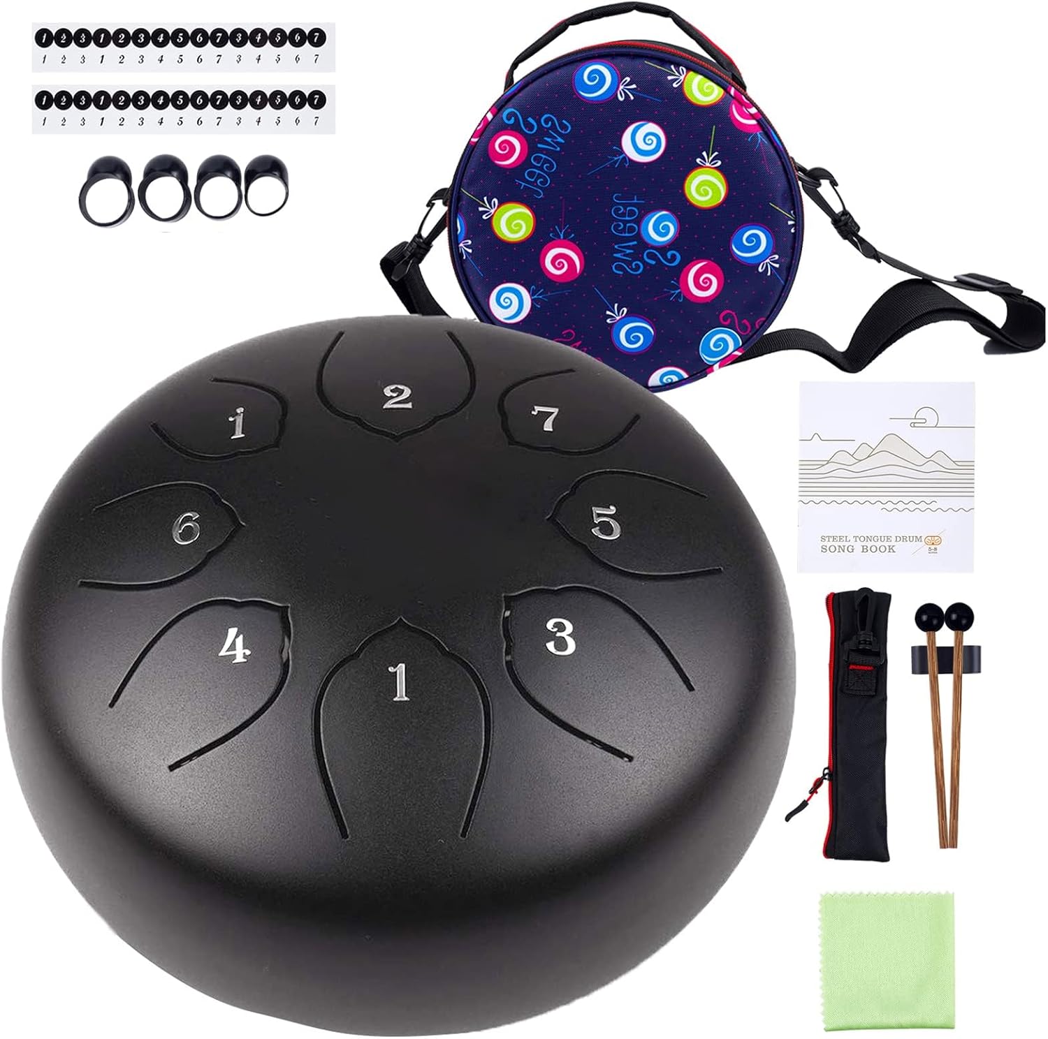 Steel Tongue Drum Kids Instrument for Meditation and Education