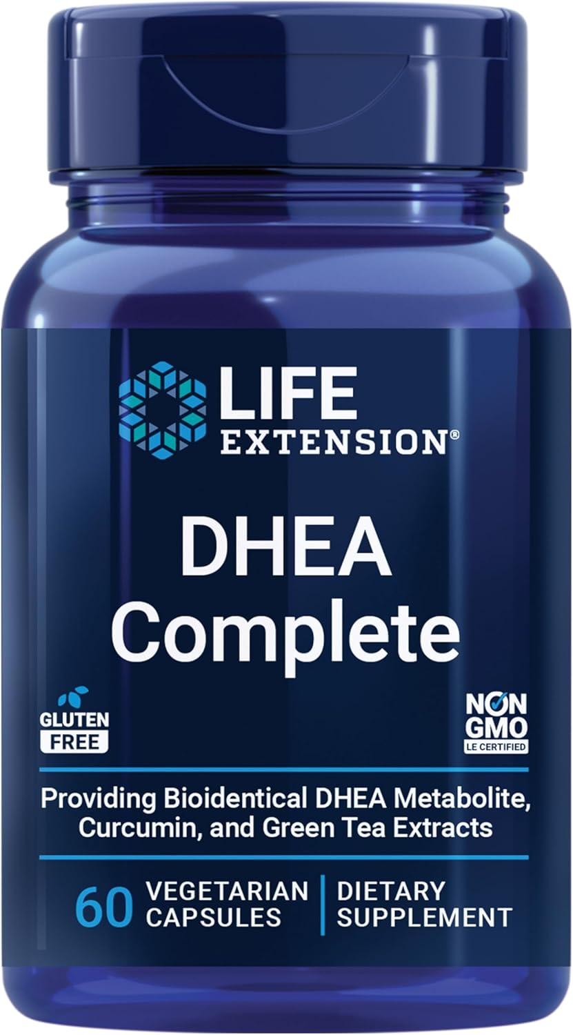 DHEA and 7-Keto DHEA Vegetarian Capsules for Healthy Weight