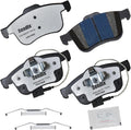 Bendix Fleet Metlok MKD1721AFM Semi-Metallic Front Brake Pads