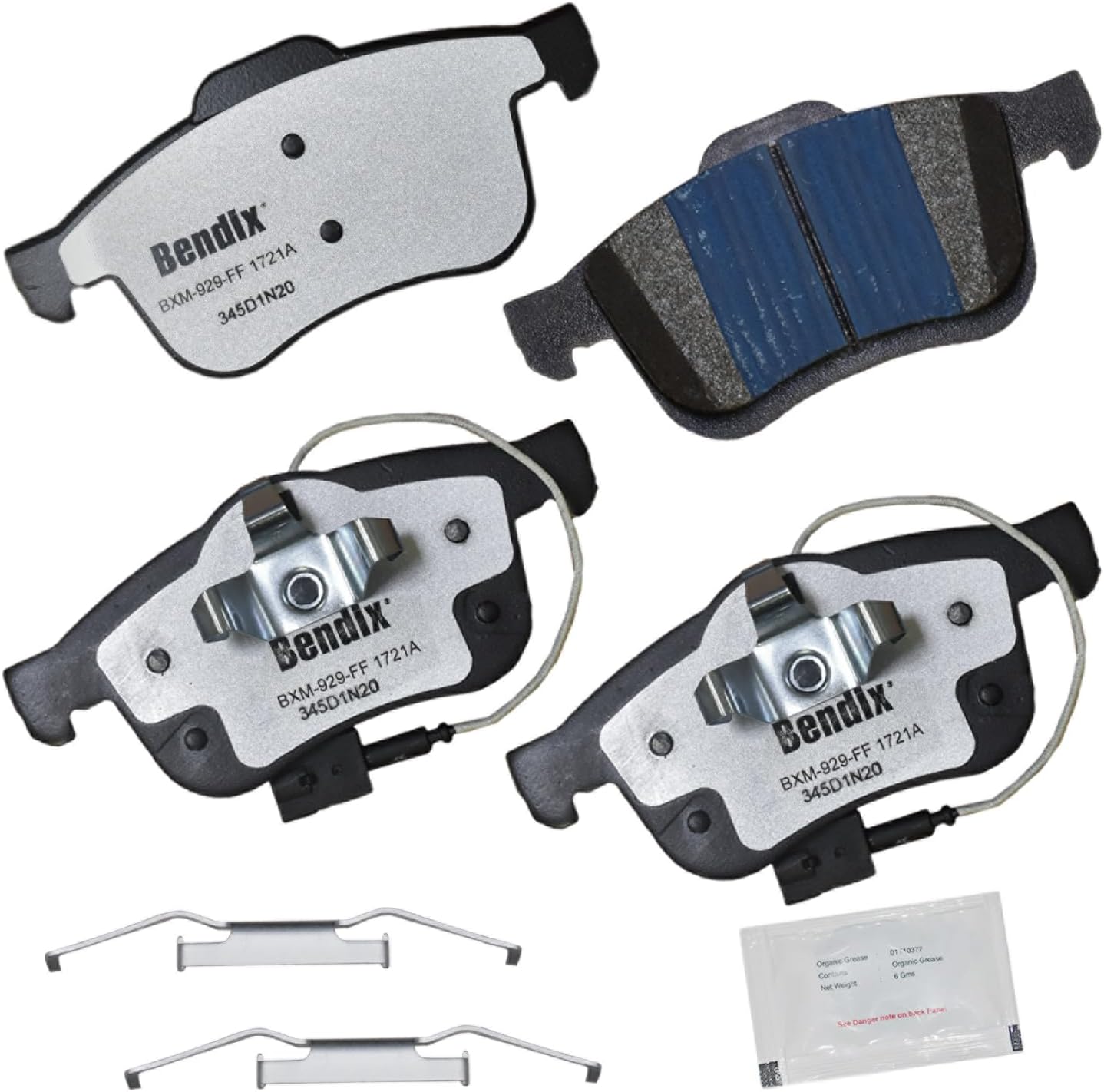 Bendix Fleet Metlok MKD1721AFM Semi-Metallic Brake Pads Review