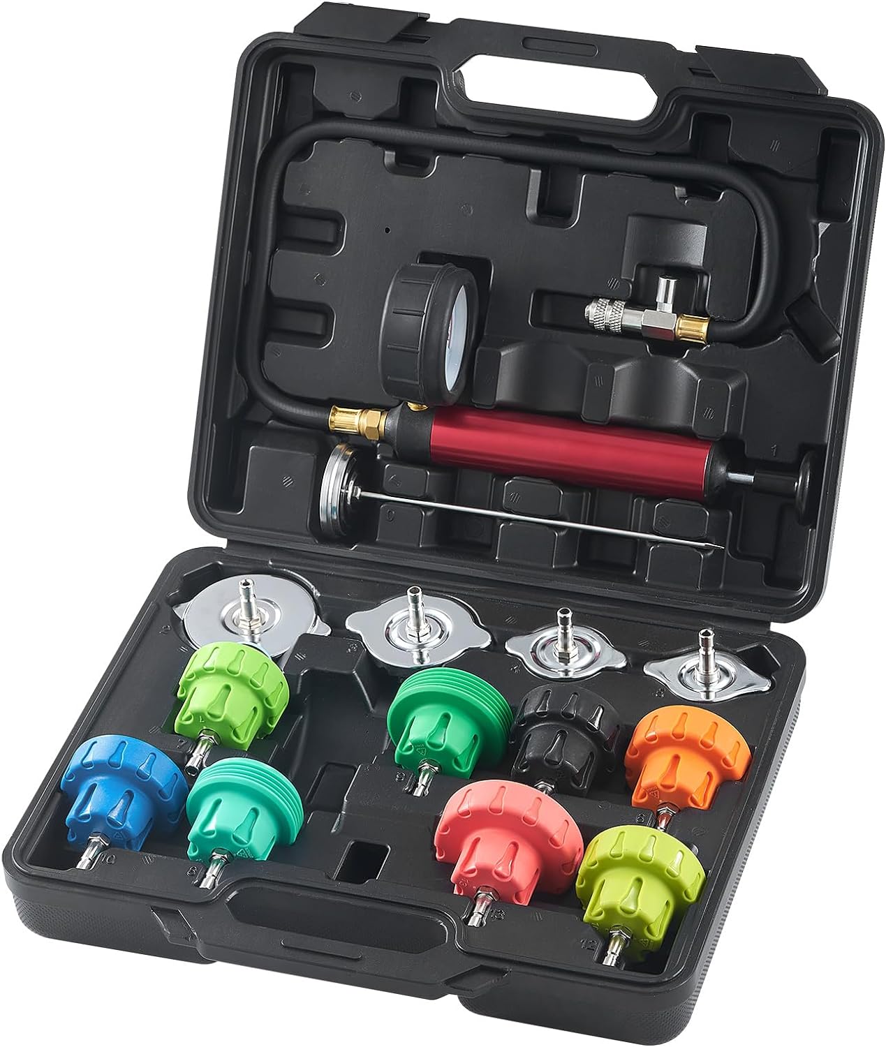 VEVOR Radiator Pressure Tester Kit for Cars and Motorcycles