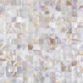 KASARO Peel and Stick Backsplash Shell Tiles - Mother of Pearl Mosaic