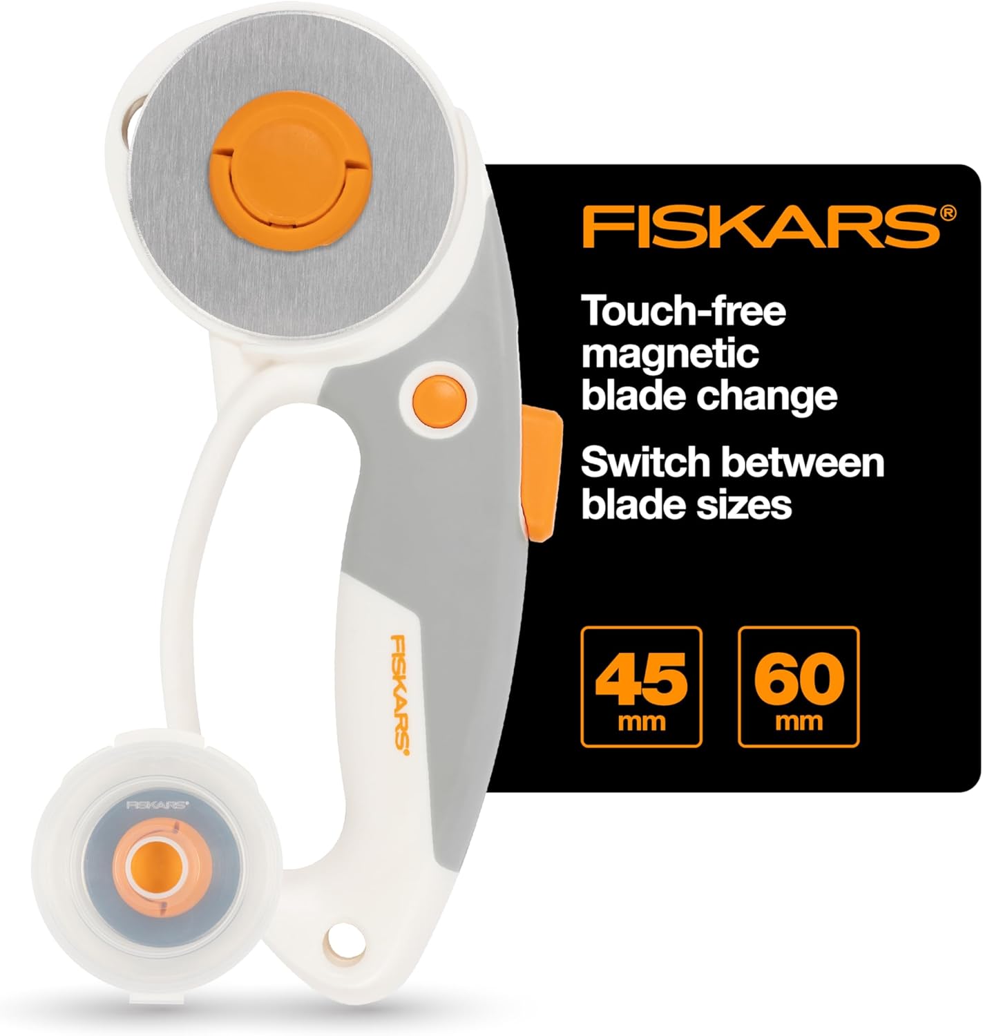 Fiskars Easy Change DuoLoop Rotary Cutter for Seamless Cutting