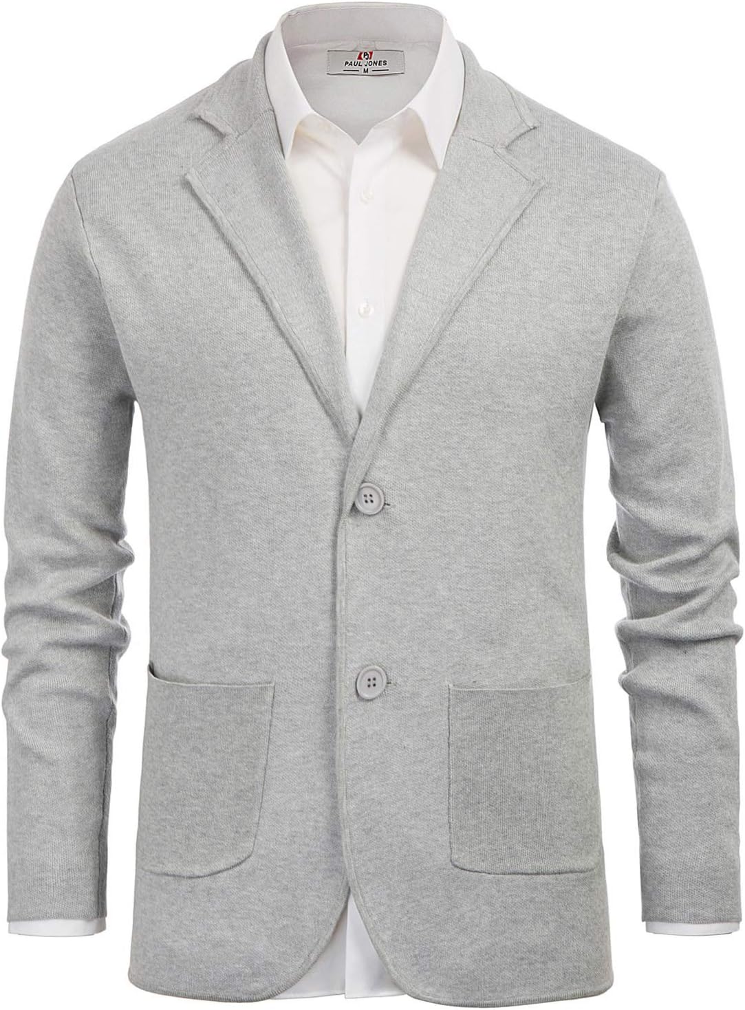 PJ PAUL JONES Men's Cardigan Sweater Blazer for Stylish Comfort