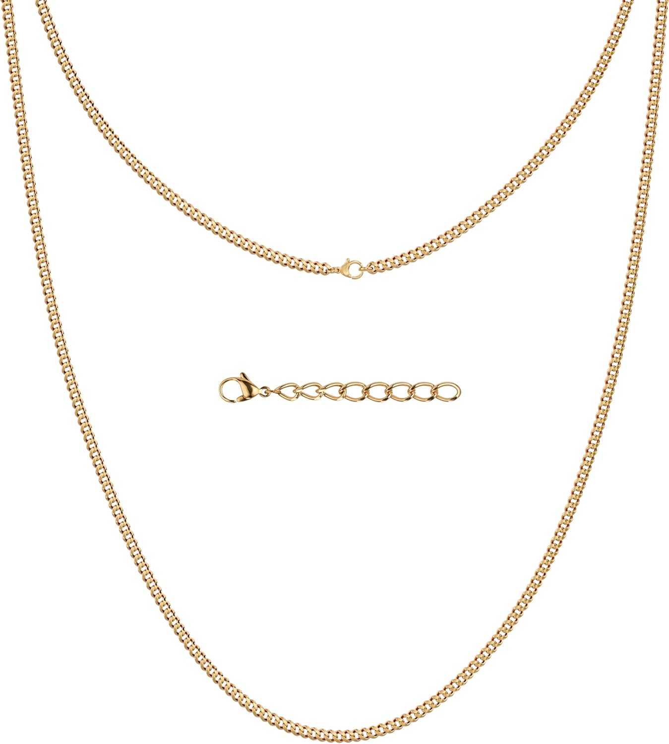 Silvadore Gold/Silver Chain for Men - Durable Stainless Steel