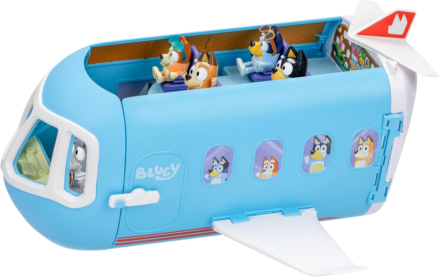 Bluey Transforming Plane Playset - 3-in-1 Fun!