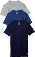 Men's Classic Fit Undershirt 3-Pack - Wicking Cotton Crew
