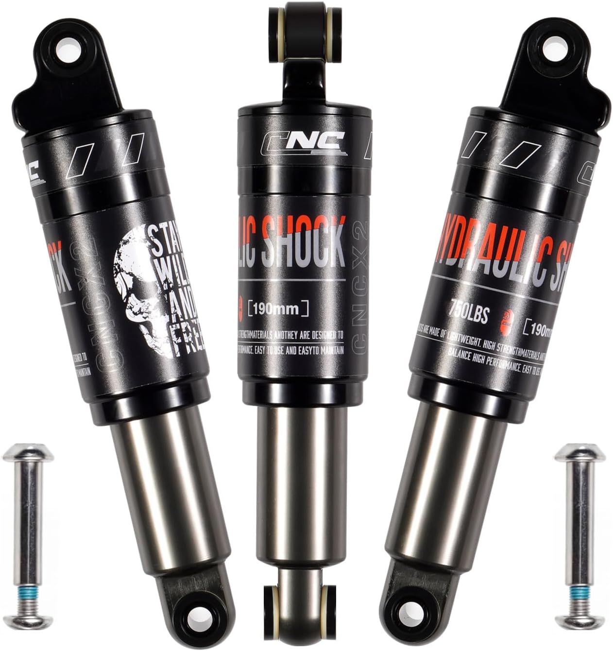 CNCLOL Mountain Bike Rear Shock - Perfect for MTB and E-Bikes