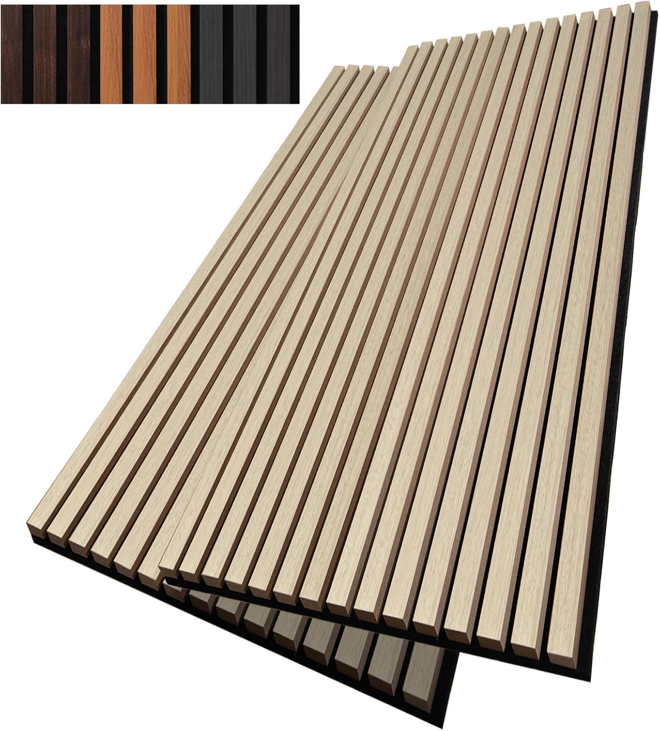 Wood Slat Wall Panel for Acoustic Soundproofing and Decor