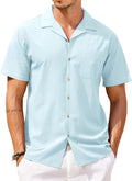 COOFANDY Mens Hawaiian Shirt Short Sleeve Button Down (Style J1V4)