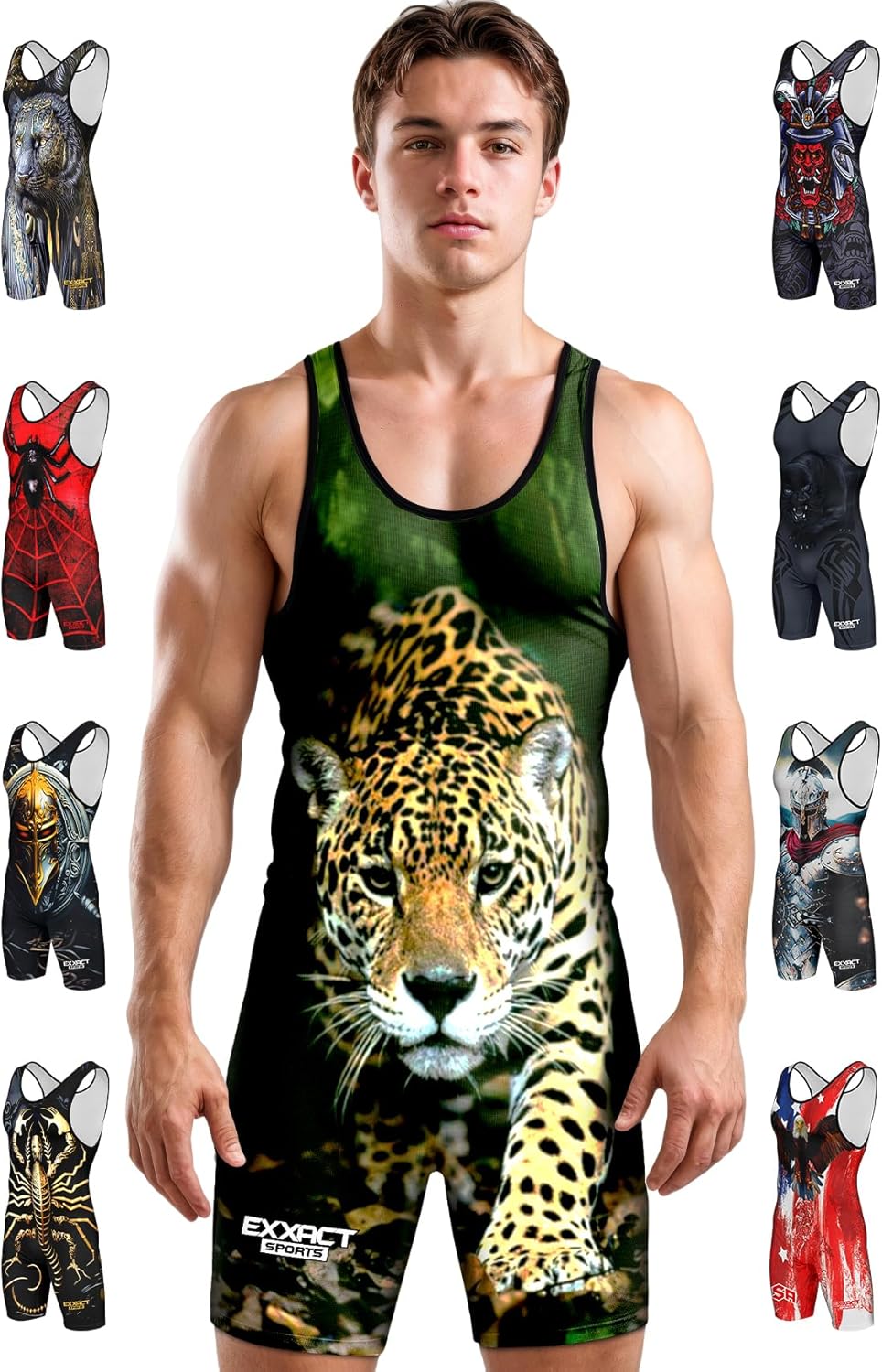 Exxact Sports Wrestling Singlet for Men & Boys - Premium Gear