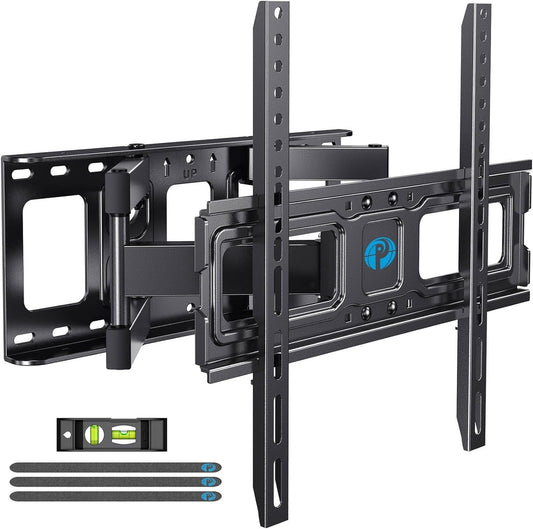 Pipishell Full Motion TV Wall Mount - Maximize Viewing Flexibility