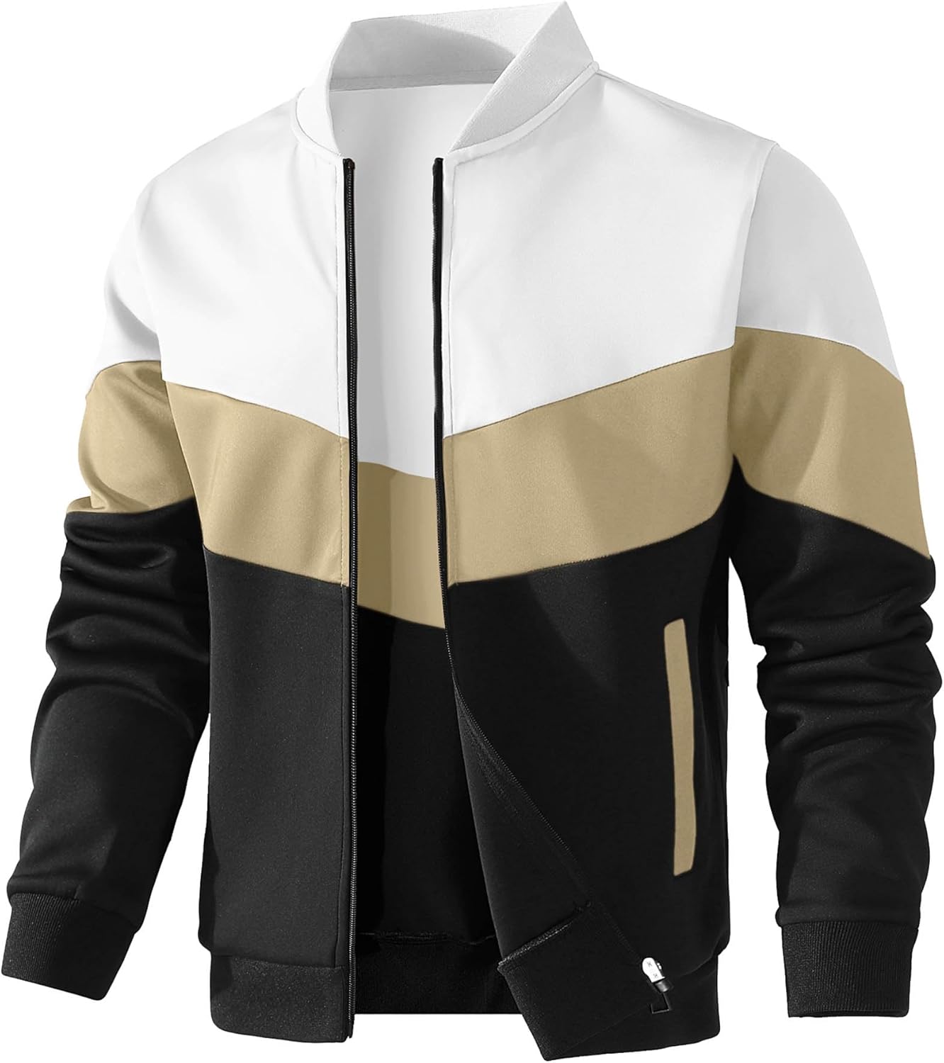 HYPESTFIT Mens Lightweight Jacket Casual Bomber for All Occasions