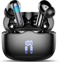 HiFi Stereo Wireless Earbuds: 40H Playtime, Deep Bass, IP7 Waterproof