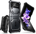 i-Blason Armorbox Case for Samsung Galaxy Z Flip 4 5G (Black) - Rugged