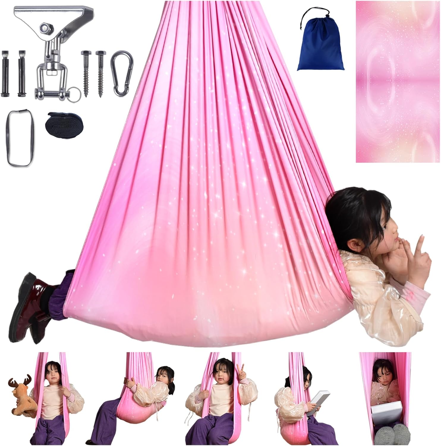 360 Swivel Sensory Swing for Soothing Therapy
