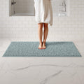 Chenille Bath Mats Plush Absorbent Bath Rug 61in x 31in - Quick Dry