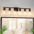 6-Light Bathroom Light Fixtures for Modern Vanity Spaces