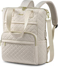 LOVEVOOK Laptop Backpack for Women 17 in - Convertible Quilted Tote