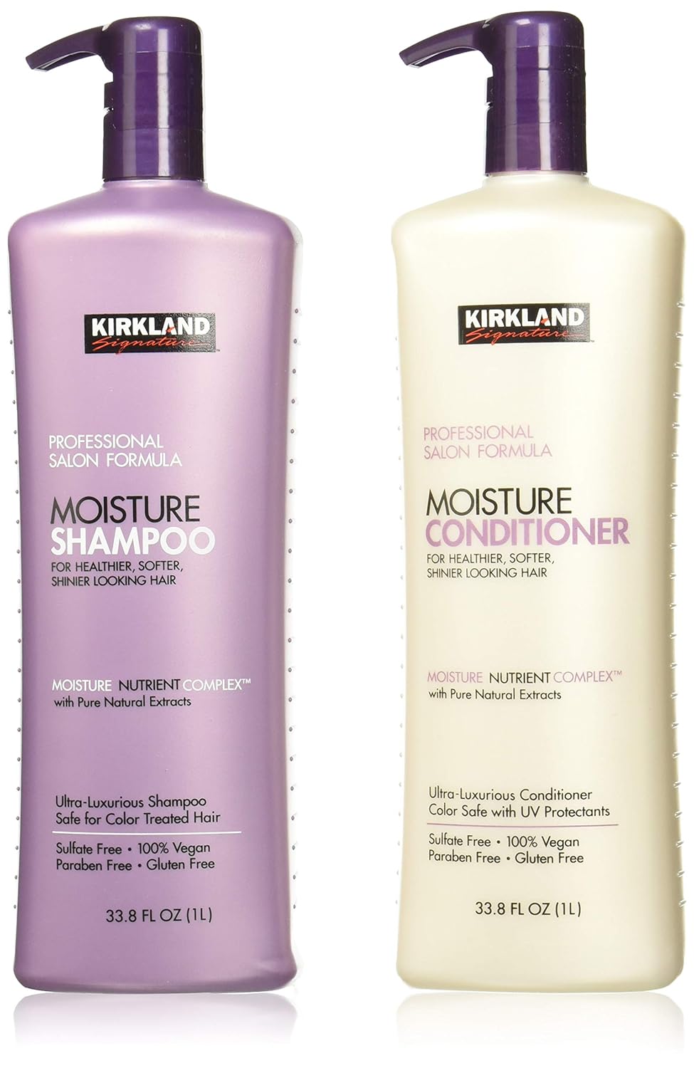 Salon Formula Moisture Shampoo and Conditioner for Color Treated Hair