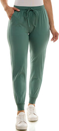 Zac & Rachel Women's Pull on Jogger Pant with Tie Front - Casual Shoes