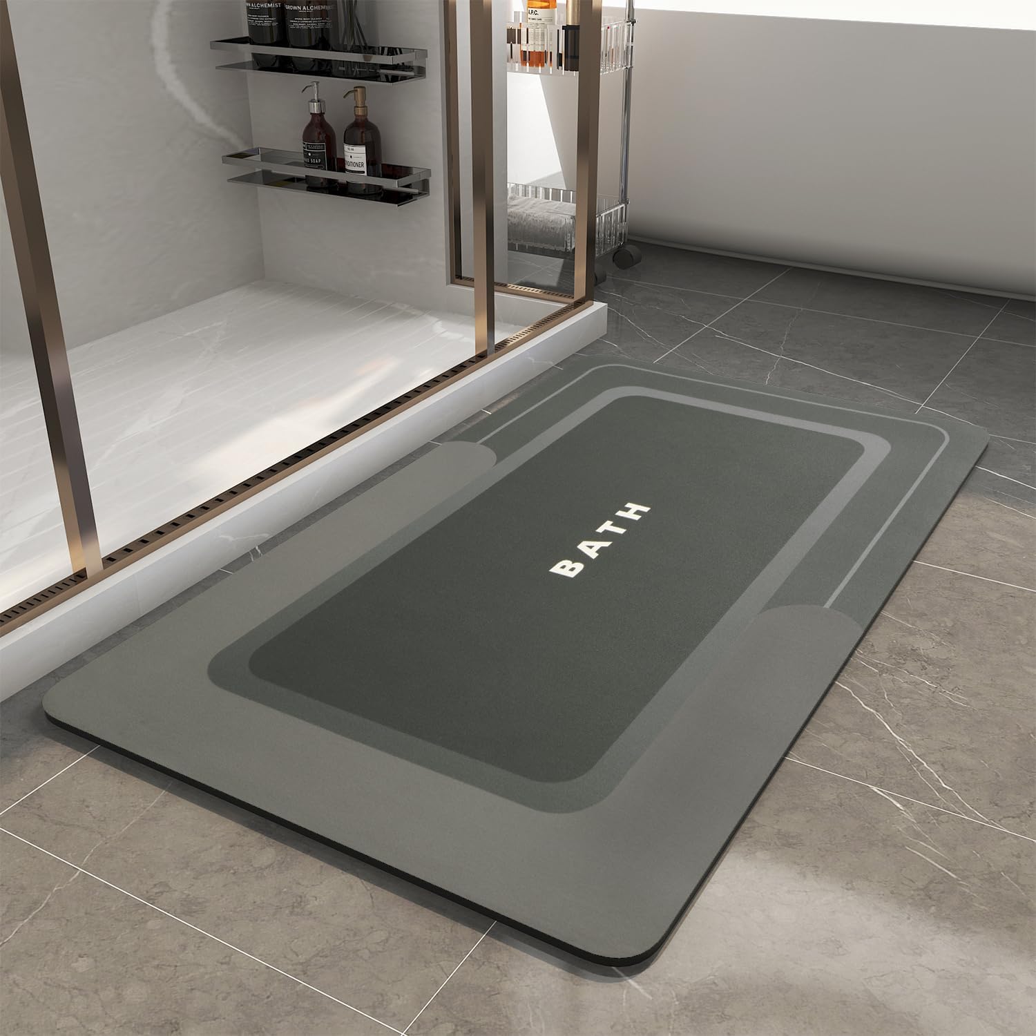 Non Slip Super Absorbent Bath Mat for Bathroom Floor Use